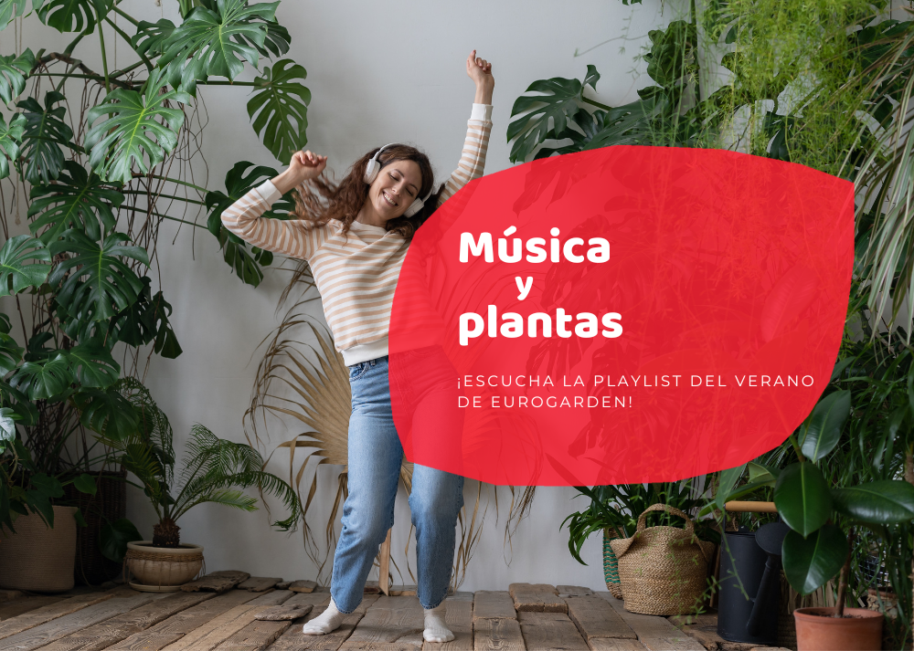música y plantas